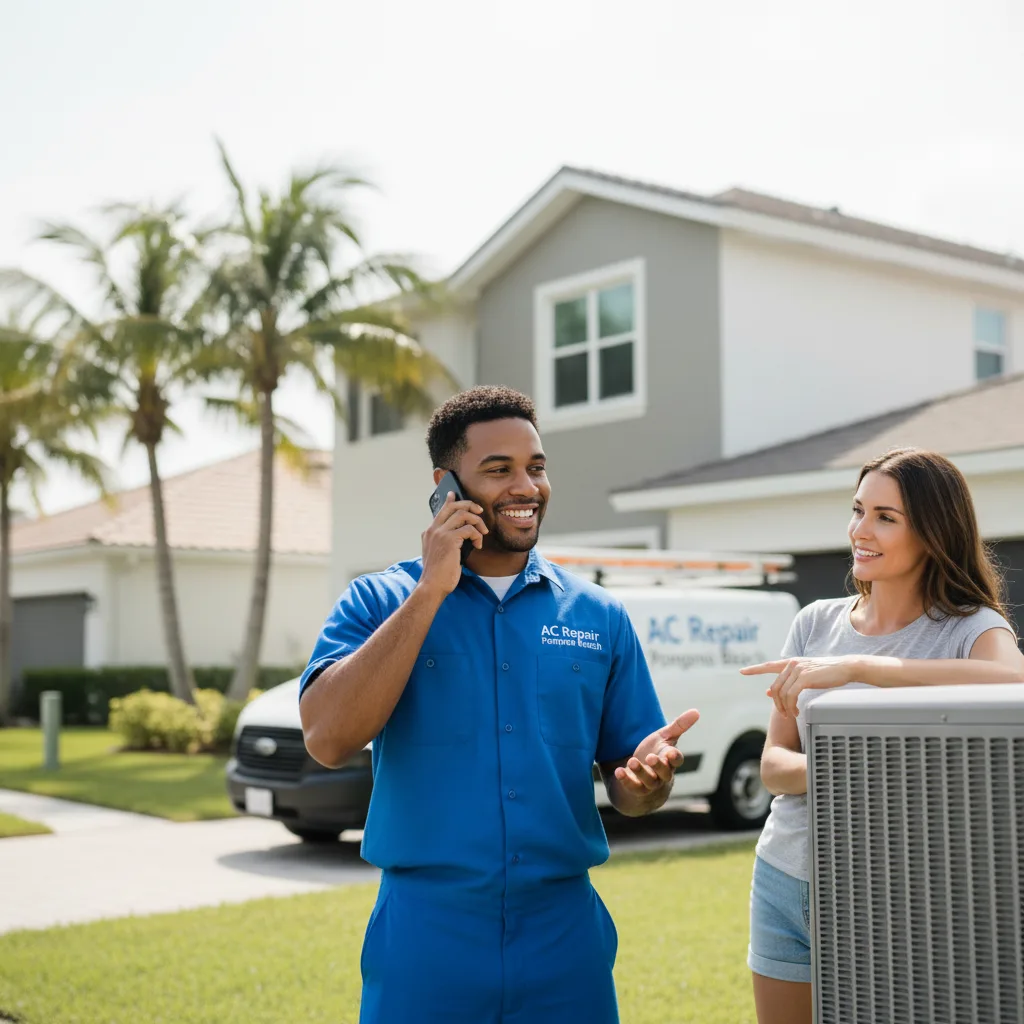 AC Repair Pompano Beach customer support in Saco